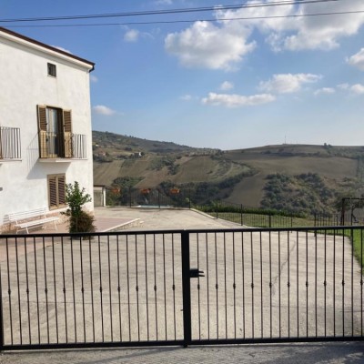 Gated parking to the house